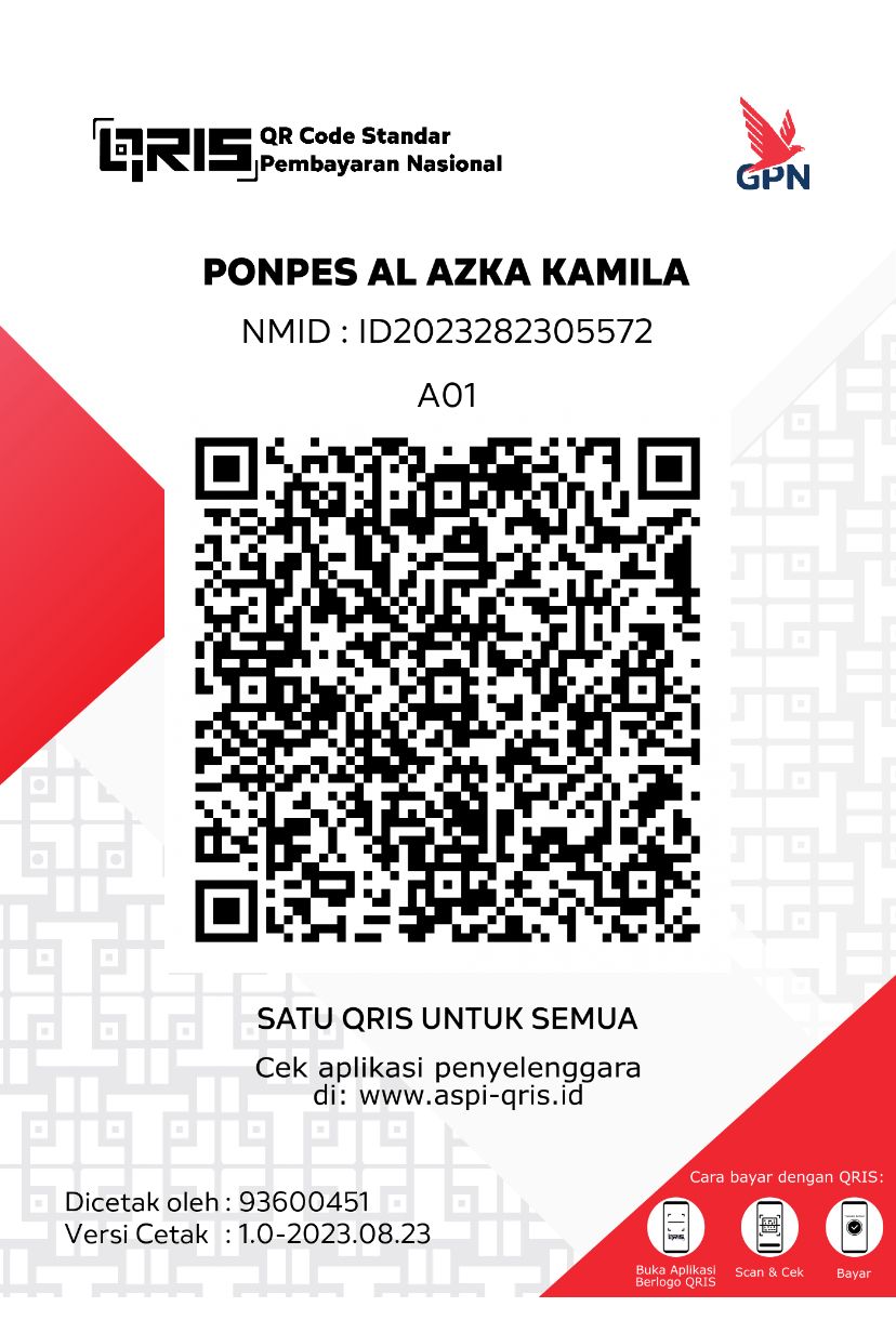 QRIS Ponpes Al Azka Kamila